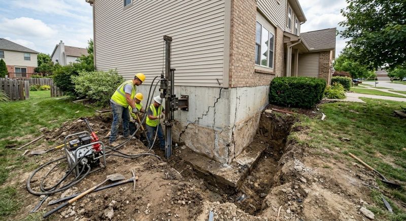 Basement Foundation Repair in Charlotte, MI