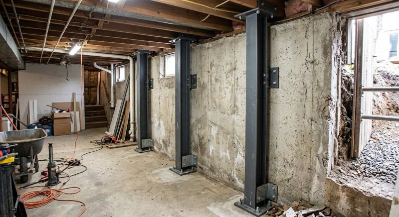 Basement Stabilization in Hastings, MI
