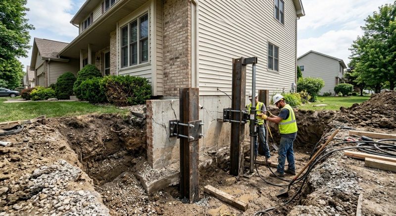 Basement Underpinning in Hastings, MI