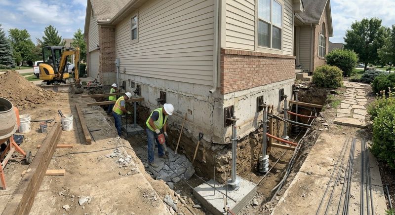 Basement Underpinning in Hastings, MI