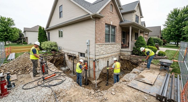 Building Foundation Repair in Battle Creek, MI