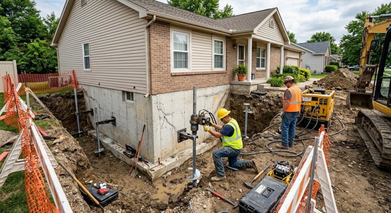 Building Foundation Repair in Hastings, MI