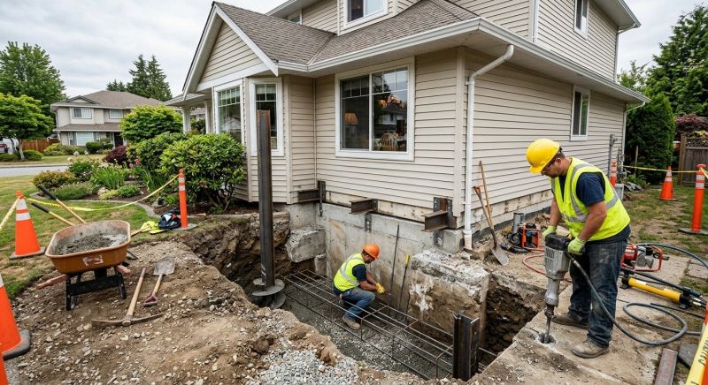 Building Foundation Repair in Sunfield, MI