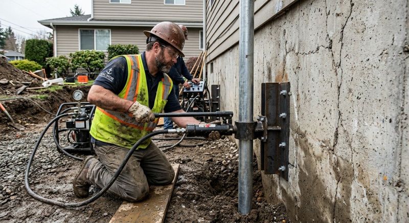 Concrete Foundation Leveling in Alto, MI