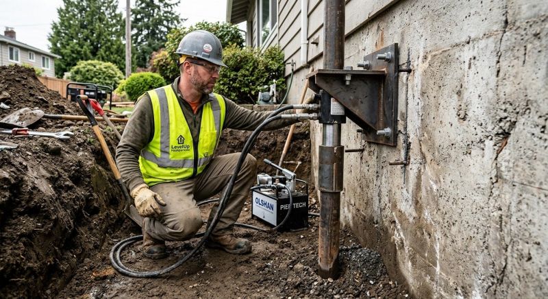 Concrete Foundation Leveling in Hopkins, MI