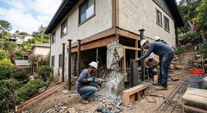Concrete Foundation Repair in Calhoun County, MI