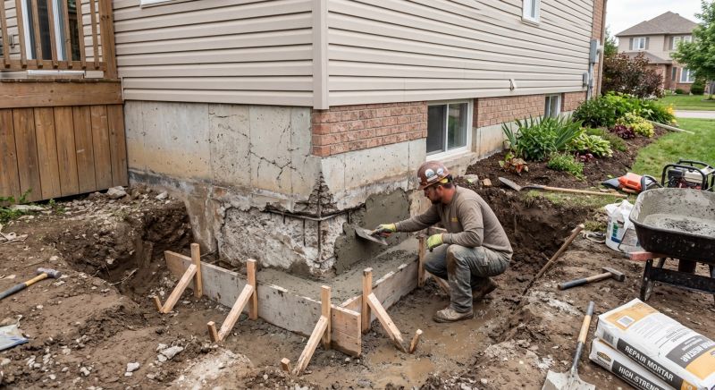 Concrete Foundation Repair in Hastings, MI