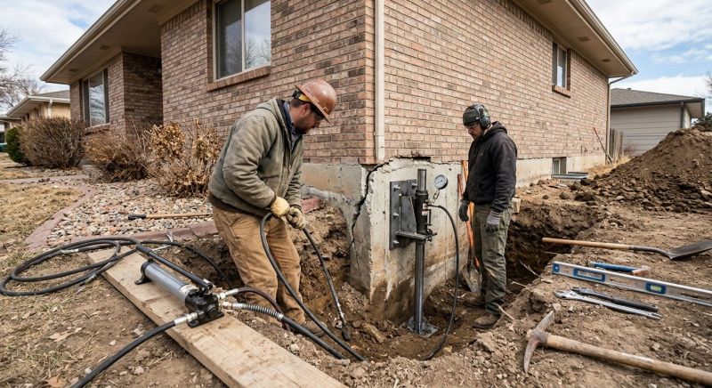 Concrete Foundation Repair in Lowell, MI