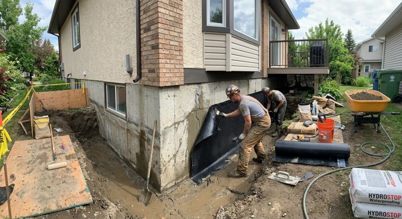 Concrete Foundation Repair in Lowell, MI