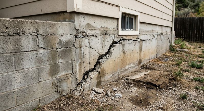 Cracked Foundation Repair in Caledonia, MI