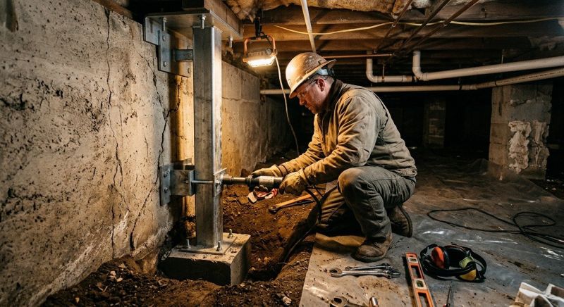 Crawlspace Foundation Repair in Barry County, MI