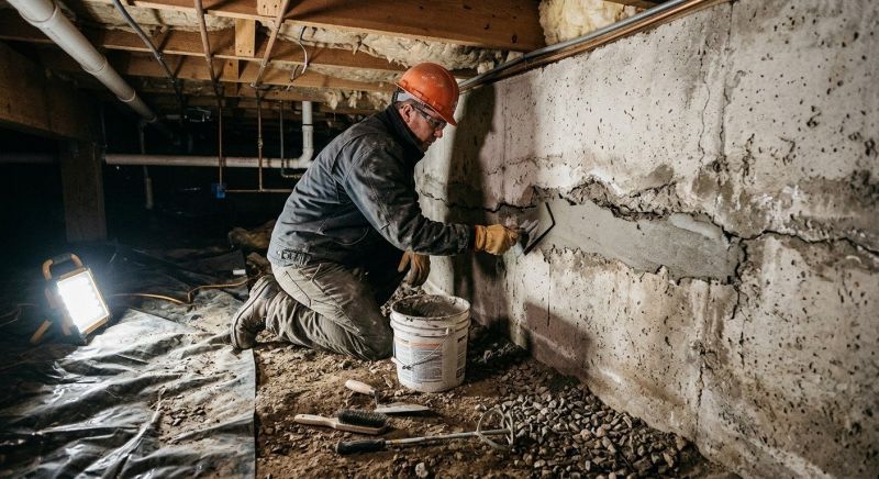 Crawlspace Foundation Repair in Middleville, MI