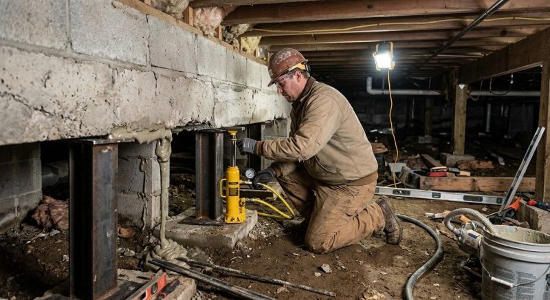 Crawlspace Foundation Repair in Shelbyville, MI
