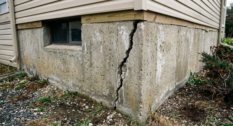 Foundation Crack Repair in Hastings, MI