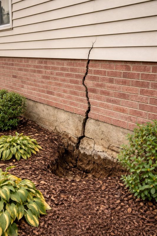 Foundation Crack Repair in Moline, MI