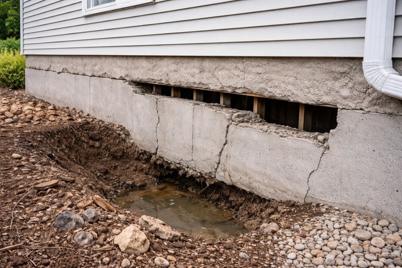 Foundation Damage Repair in Charlotte, MI