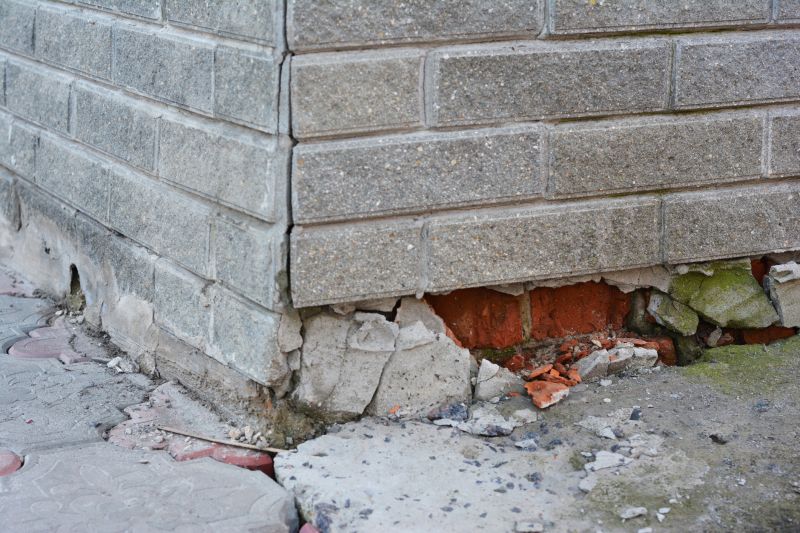 Foundation Damage Repair in Moline, MI