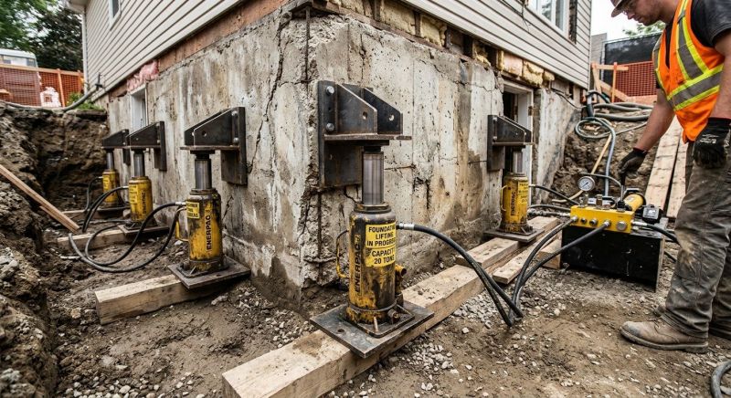 Foundation Jacking in Barry County, MI