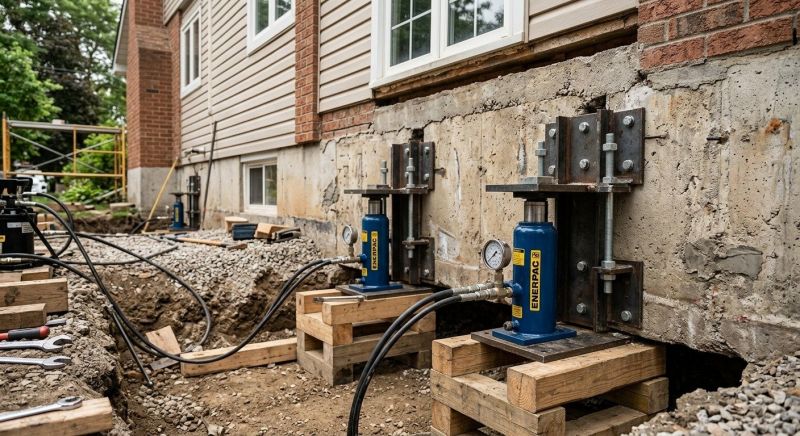 Foundation Jacking in Plainwell, MI