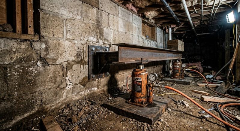 Foundation Jacking in Richland, MI