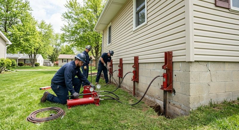 Foundation Jacking in Shelbyville, MI