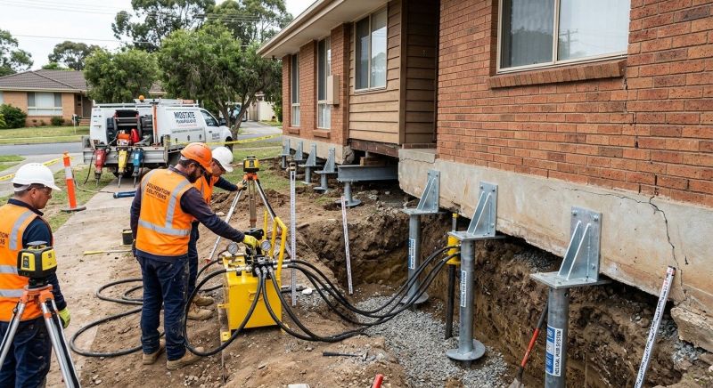 Foundation Jacking in Sunfield, MI