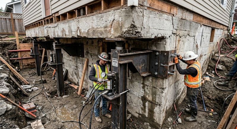 Foundation Lifting in Barry County, MI