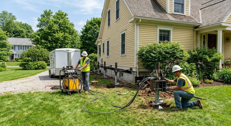 Foundation Lifting in Byron Center, MI