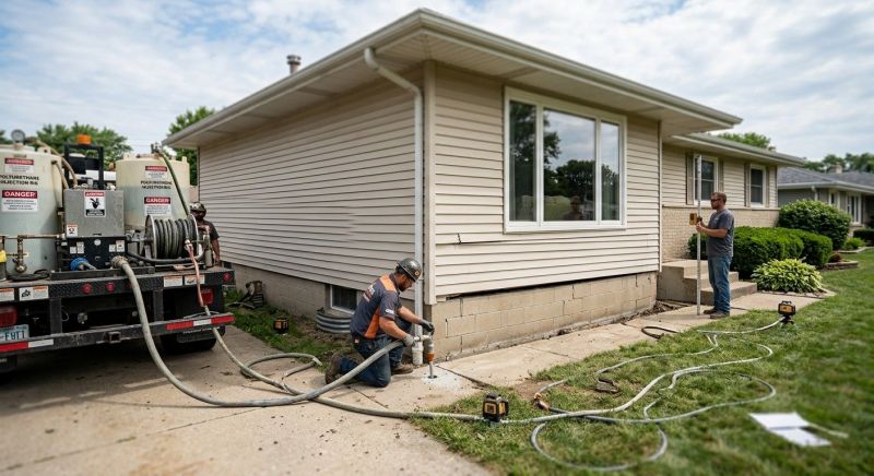 Foundation Lifting in Wayland, MI