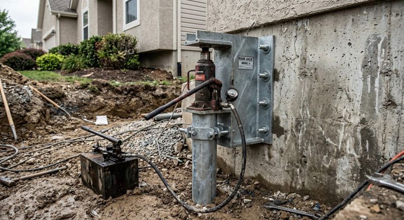 Foundation Pier Leveling in Hastings, MI