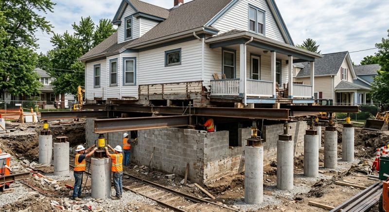 Foundation Raising in Hopkins, MI