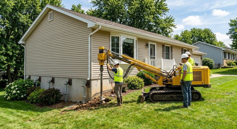 Foundation Raising in Saranac, MI