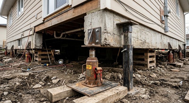 Foundation Raising in Shelbyville, MI