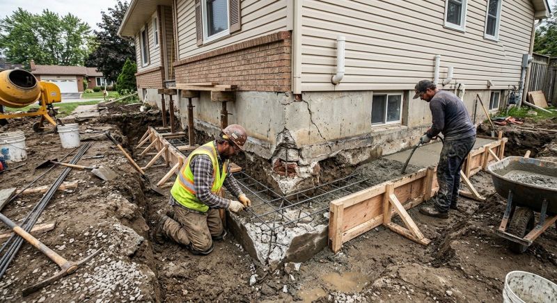 Foundation Repair in Byron Center, MI