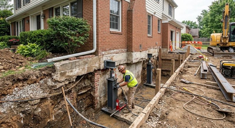 Foundation Repair in Caledonia, MI