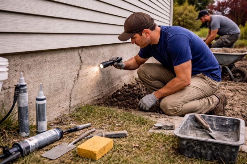 Foundation Repair in Charlotte, MI
