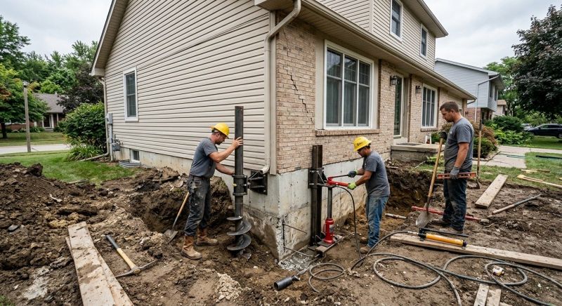 Foundation Repair in Lowell, MI