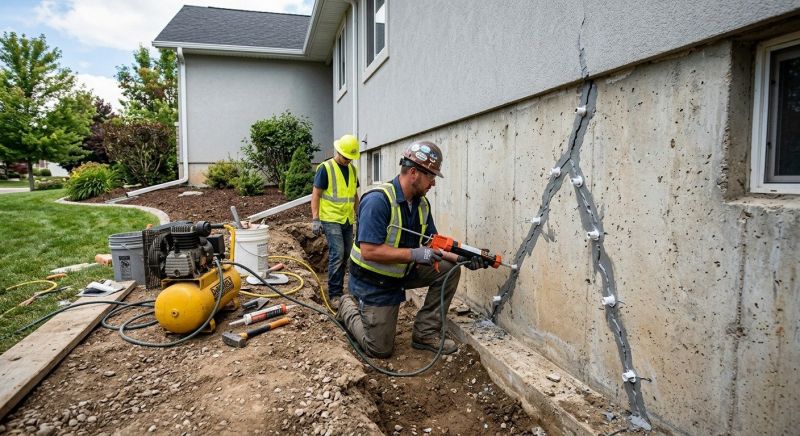 Foundation Repair in Saranac, MI