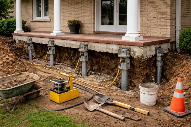 Foundation Stabilizing in Caledonia, MI