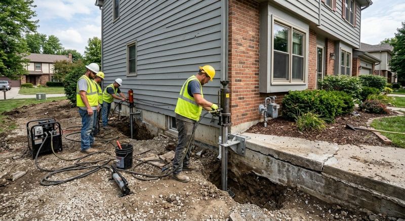 Foundation Stabilizing in Calhoun County, MI