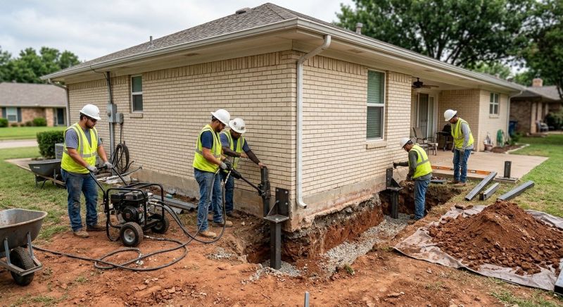 Foundation Stabilizing in Hastings, MI