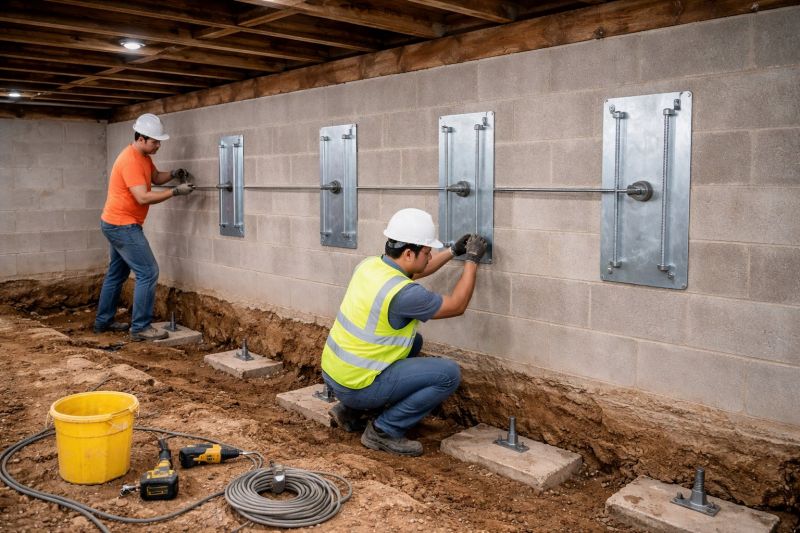 Foundation Stabilizing in Vermontville, MI