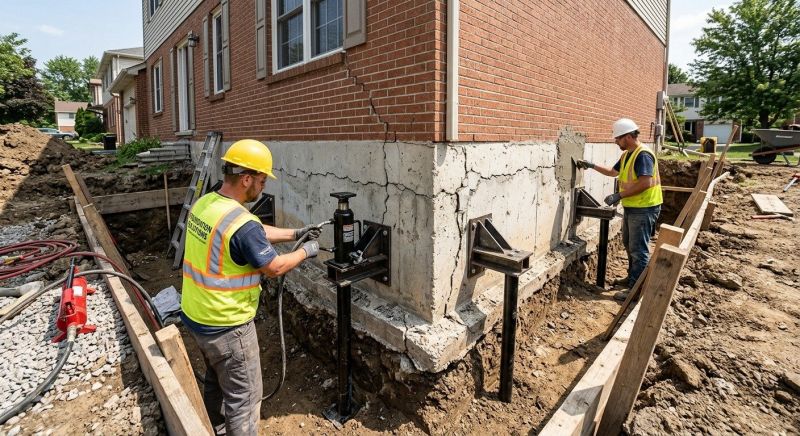 Foundation Structural Repair in Caledonia, MI