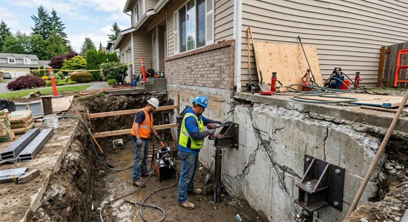 Foundation Structural Repair in Calhoun County, MI