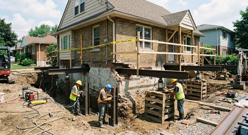 Foundation Structural Repair in Richland, MI