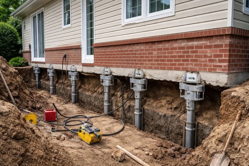 Foundation Underpinning in Hastings, MI