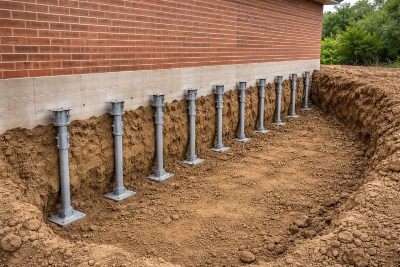 Helical Pile Installation in Hastings, MI
