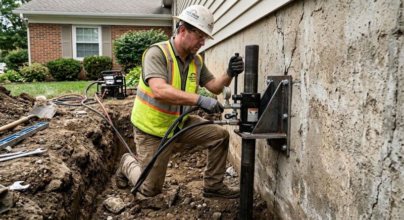 Home Foundation Leveling in Byron Center, MI