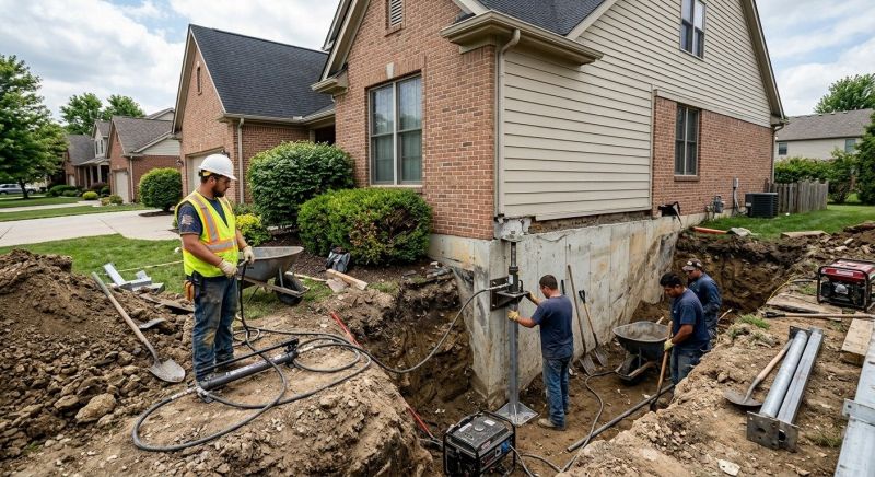 Home Foundation Repair in Alto, MI