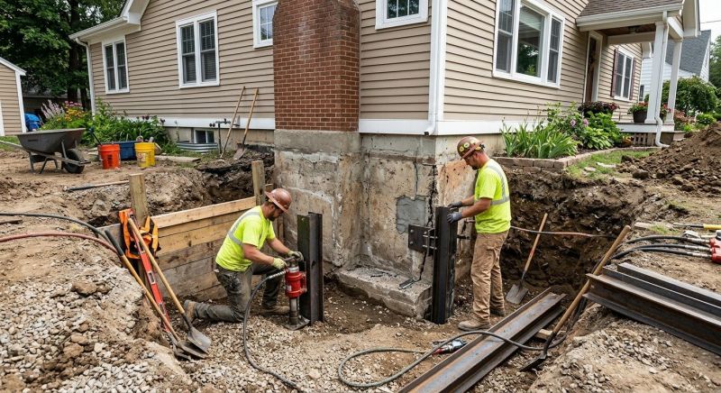 Home Foundation Repair in Charlotte, MI